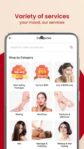 GetLook Salon at Home Services screenshot