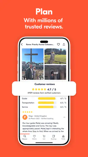 GetYourGuide: Plan & Book screenshot