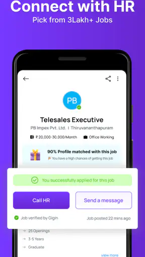 Gigin Jobs screenshot