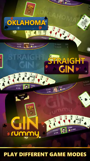 Gin Rummy - Offline Card Games screenshot