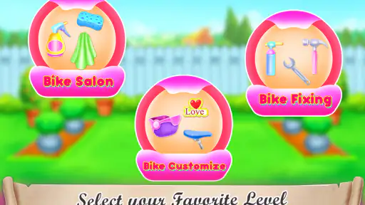 Girl Bike Fix & Washing Salon screenshot