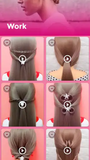 Girls Hairstyle Step By Step screenshot