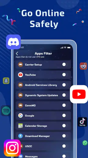 Glost Proxy for Android screenshot