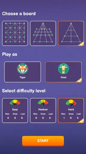 Goats and Tigers | BaghChal screenshot