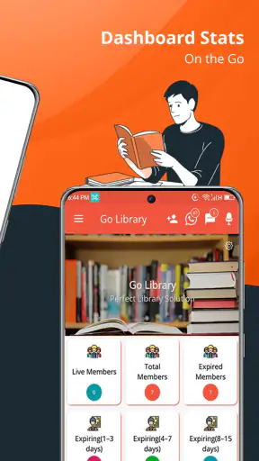 GoLibrary Library Manager App screenshot
