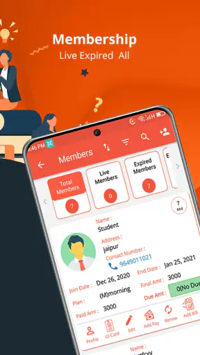 GoLibrary Library Manager App screenshot
