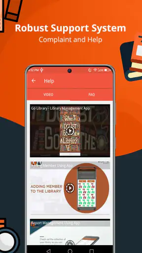 GoLibrary Library Manager App screenshot