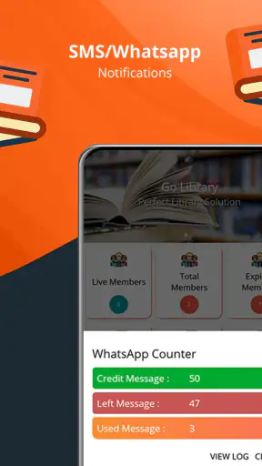 GoLibrary Library Manager App screenshot