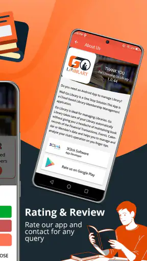 GoLibrary Library Manager App screenshot