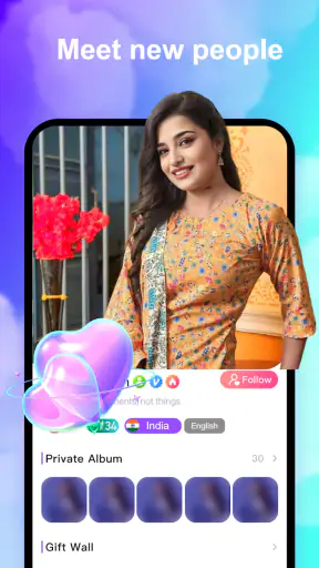 Gomo – लाइव वीडियो कॉल screenshot