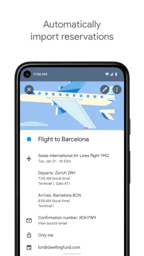Google Calendar screenshot