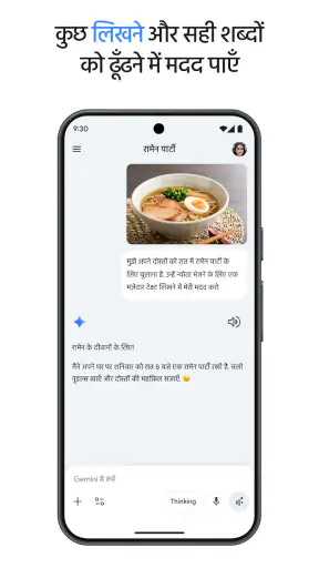 Google Gemini screenshot