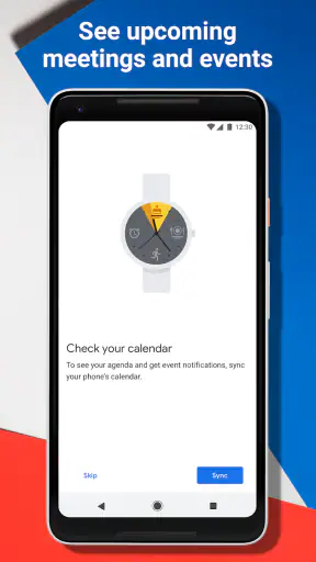 Google के Wear OS screenshot