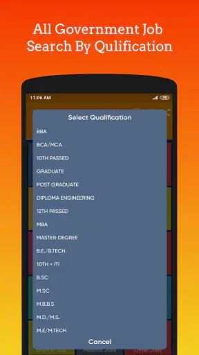 Government job -Sarkari Naukri screenshot