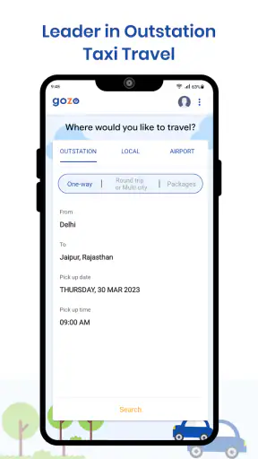 Gozo Cabs - Travel all India screenshot