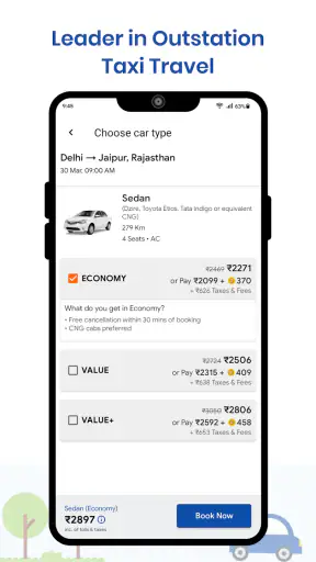 Gozo Cabs - Travel all India screenshot