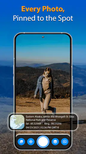 GPS Camera: Photo Location Map screenshot