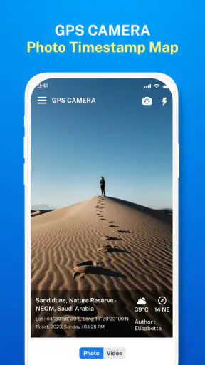 GPS Camera - Timestamp Photo screenshot