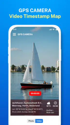 GPS Camera - Timestamp Photo screenshot
