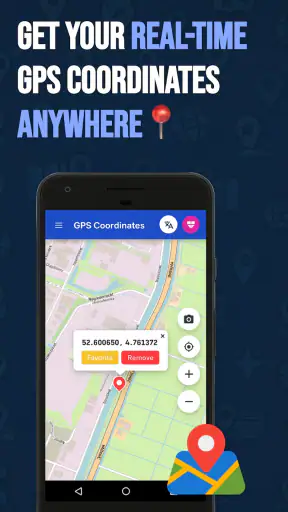 GPS Coordinates Tracker screenshot