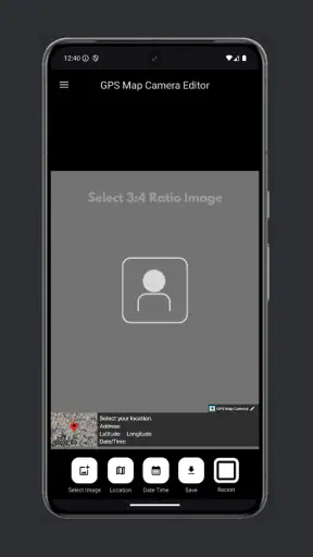 GPS Map Camera Editor screenshot
