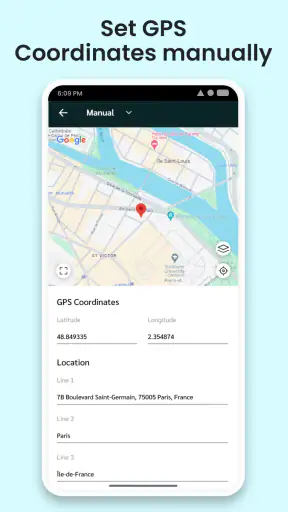 GPS map video camera screenshot