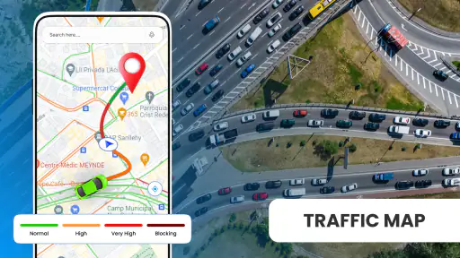 GPS उपग्रह खोजक दुनिया नक्शा screenshot
