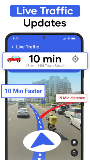GPS पथ प्रदर्शन और नक्शा दिशा screenshot
