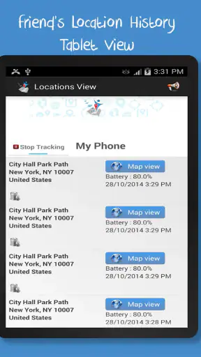 GPS फोन ट्रैकर screenshot
