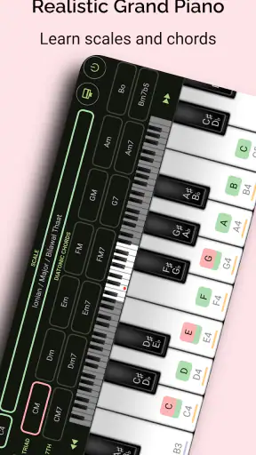 Grand Piano and Keyboard screenshot