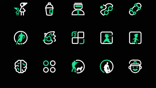 GreenLine Icon Pack : LineX screenshot