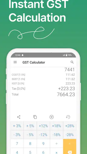 GST Calculatorजीएसटी कैलकुलेटर screenshot