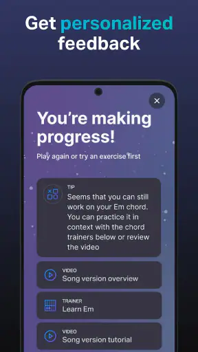 GuitarTuna: Tune & Play Guitar screenshot