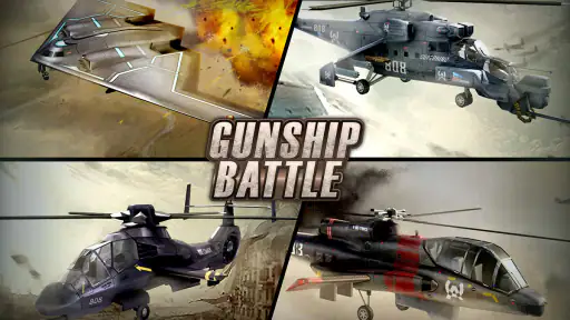 GUNSHIP BATTLE: Helicopter 3D screenshot