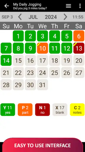 Habit Calendar: Habits Tracker screenshot