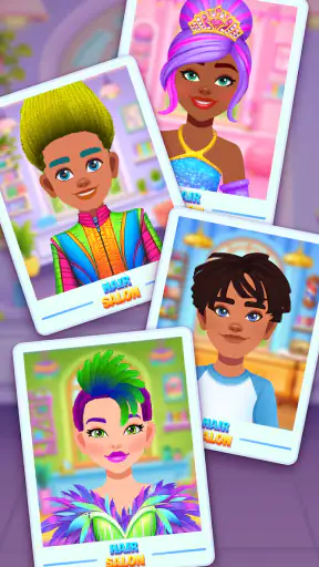 Hair Salon Games For Kids screenshot