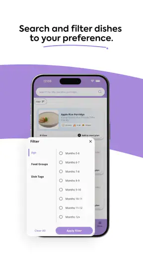 Happy Eaters: Weaning Recipes screenshot