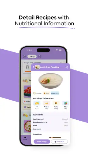 Happy Eaters: Weaning Recipes screenshot