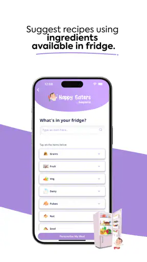 Happy Eaters: Weaning Recipes screenshot