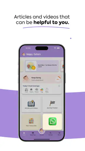 Happy Eaters: Weaning Recipes screenshot