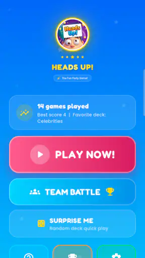Heads Up! screenshot