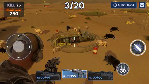 Heli Hog Hunt - Sniper Game screenshot