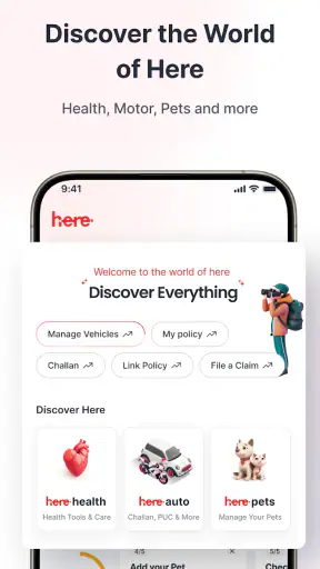 Here by HDFC ERGO screenshot