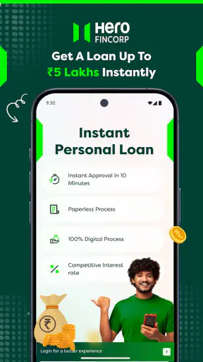 Hero Digital Lending & UPI App screenshot