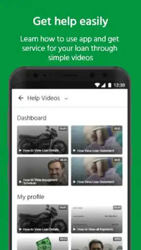 Hero FinCorp - Customer App screenshot