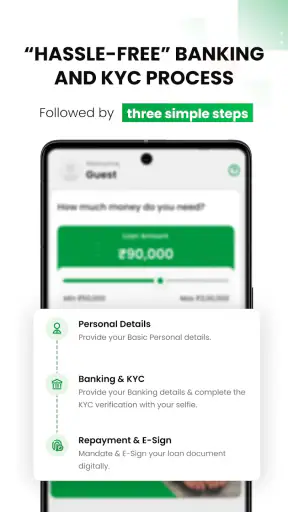 Hero FinCorp पर्सनल लोन ऐप screenshot
