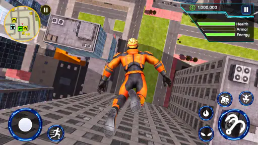 Hero Flying City Simulator screenshot