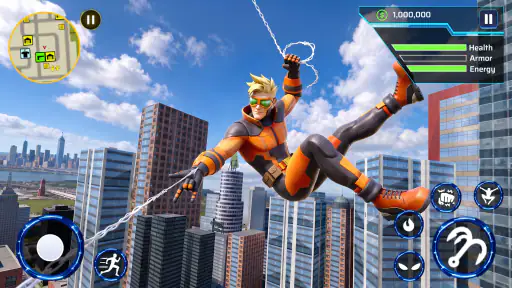 Hero Flying City Simulator screenshot