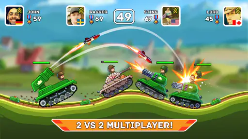 Hills of Steel screenshot