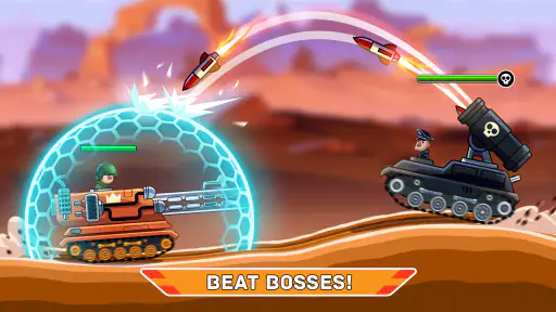 Hills of Steel screenshot